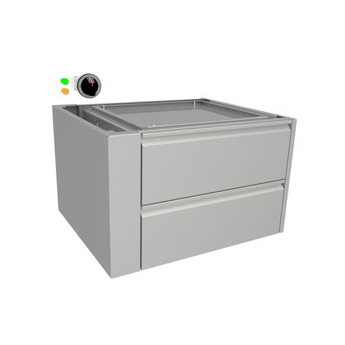 Warmhalteschrank - MS-WSSL-2-EB-900 - MENU SYSTEM AG