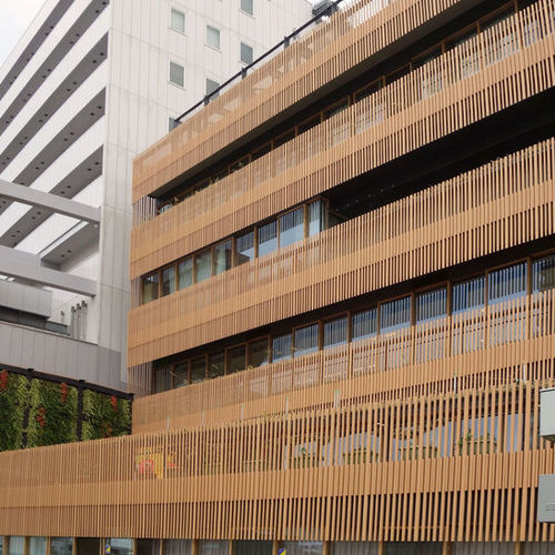 Verbundwerkstoff-Abschlussprofil - SOLEO 6029 - GEOLAM - Aluminium / für Fassaden / Rechteck