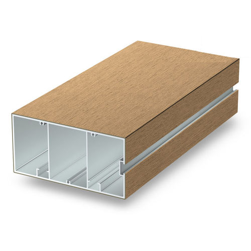 Verbundwerkstoff-Abschlussprofil - PLANEO 6063 - GEOLAM - Aluminium / für Fassaden / Rechteck