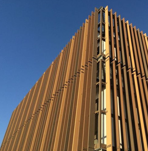 Verbundwerkstoff-Abschlussprofil - SOLEO 6011 - GEOLAM - Aluminium / für Fassaden / rohrförmig