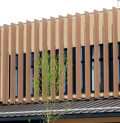 Verbundwerkstoff-Abschlussprofil - PLANEO 4086 - GEOLAM - Aluminium / für Fassaden / rohrförmig