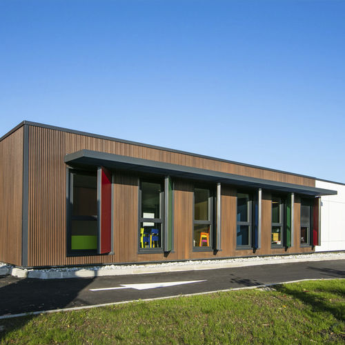 Fertigbau-Gebäude - CIBOURE 321 m² - Cougnaud - Modul / Holz / für Schulen