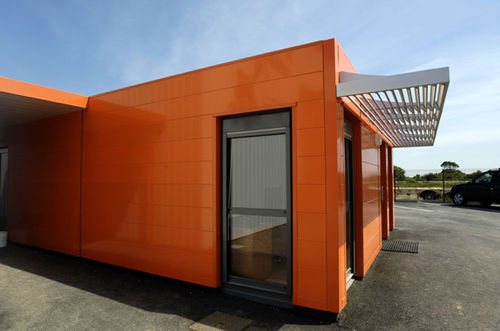 Modulgebäude - BULTEAU 75 m²  - Cougnaud - Fertigbau / Stahl / für Büro