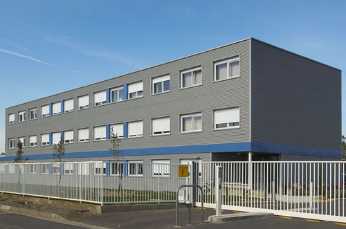 Fertigbau-Gebäude - LINDE GAS 1 226 m²  - Cougnaud - Metall / für Büro / umweltfreundlich