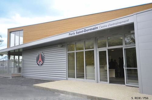 Fertigbau-Gebäude - PSG 1778 m²  - Cougnaud - Holz / für Umkleideräume / modern