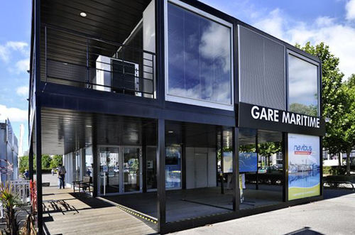Fertigbau-Gebäude - FINIST’MER 155 m²  - Cougnaud - Holz / für Büro / umweltfreundlich
