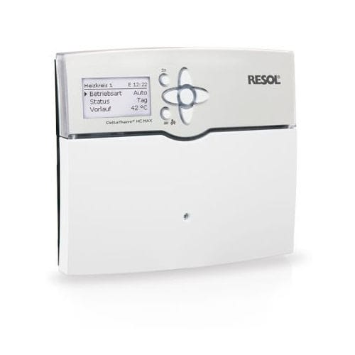 Wandmontierter Heizungsregler - DELTATHERM® HC MAX - RESOL Elektronische Regelungen GmbH - Fernbedienung