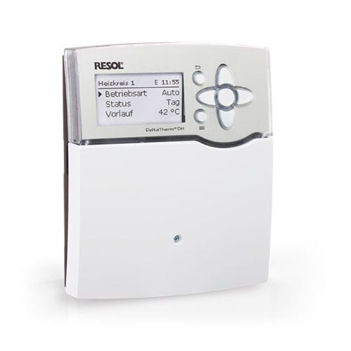 Wandmontierter Heizungsregler - DELTATHERM® DH - RESOL Elektronische Regelungen GmbH - Fernbedienung