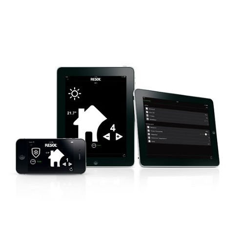 Bedientastatur für Hausautomationssystem - VBUS®TOUCH HC - RESOL Elektronische Regelungen GmbH - für Heizsystem / wandmontiert / für professionellen Gebrauch