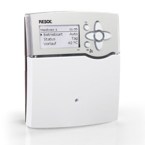 Wandmontierter Heizungsregler - DELTATHERM® HC - RESOL Elektronische Regelungen GmbH - Fernbedienung