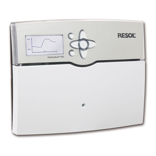Wandmontierter Heizungsregler - DELTASOL® MX - RESOL Elektronische Regelungen GmbH - für Solar-Durchlauferhitzer