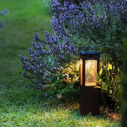 Moderne Laterne - TRADITION  - LES JARDINS - Aluminium / LED / rechteckig