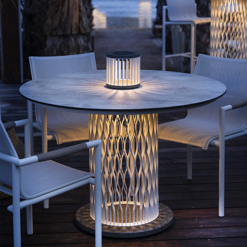 Leuchttisch - CADIX - LES JARDINS - modern / HPL / Gestell aus Aluminium