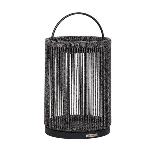 Laternenlampe - TINK064 - LES JARDINS - Boden / Aluminium / Kordel