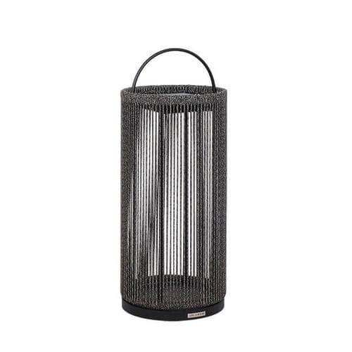 Laternenlampe - TINK065 - LES JARDINS - Boden / Aluminium / Kordel