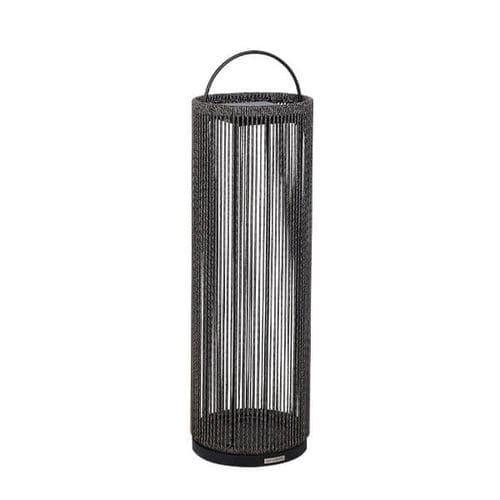 Runde Lampe - TINK066 - LES JARDINS - Boden / Aluminium / Kordel