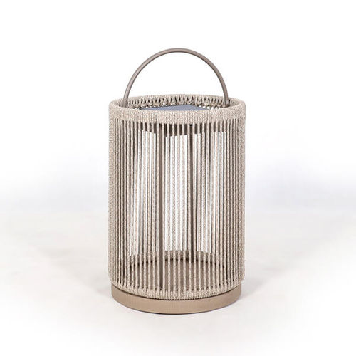 Bodenlampe - TECK064 - LES JARDINS - Aluminium / Kordel / modern