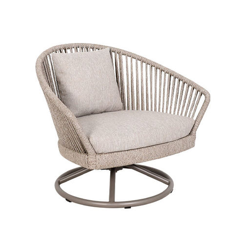 Moderner Sessel - FA05501 - LES JARDINS - Stoff / Aluminium / Kordel