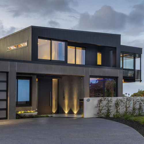 Paneel-Fassadenverkleidung - BOURNEMOUTH TERRACE AUCKLAND - Accsys Technologies - Holz / Dekorputz / vertikal