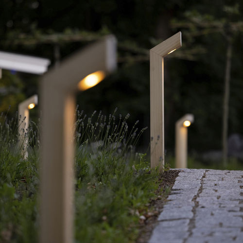 Garten-Lichtmast - PRIVATE RESIDENCE, NETHERLANDS - Accsys Technologies - modern / Holz / LED