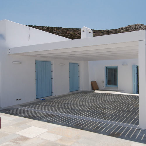 Eingangstür - PAROS - Accsys Technologies - Holz / faltbar / traditionell