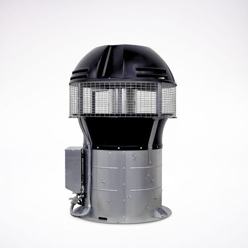 Dachhaube / galvanisiertem Stahl - VBP+  - Aereco Ventilation Limited - Polyethylen (PE) / für professionellen Gebrauch