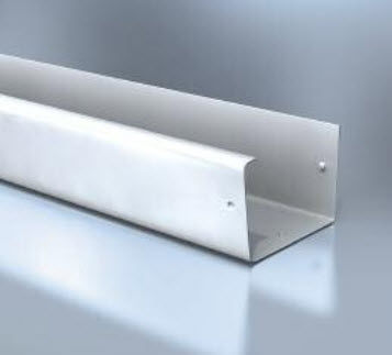 Aluminium-Regenrinne - GX : SMOOTH GUTTER - Alumasc Exterior Building Products - rechteckig