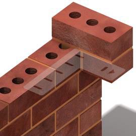 Edelstahl-Befestigungssystem - REVEAL SUPPORT - Ancon Building Products - für Fassadenverkleidung / für Wand / Außen