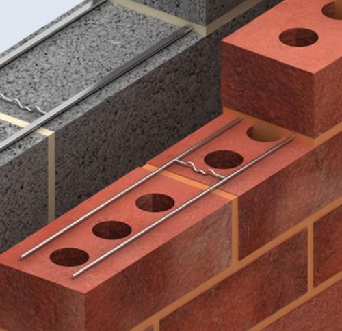 Edelstahl-Befestigungssystem - AMR-X - Ancon Building Products - für Wand / für Mauerwerk