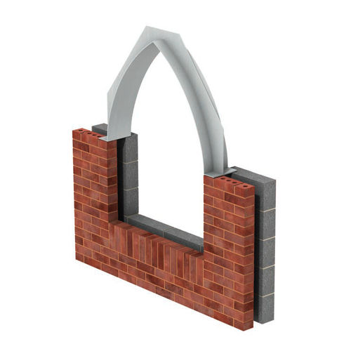 Edelstahl-Sturz - APEX ARCH - Ancon Building Products - tragender / Schutz / Fertigbau