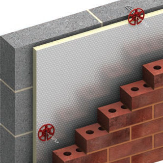 Stahl-Befestigungssystem - STAIFIX WT4-CB / STAIFIX WT2-AF - Ancon Building Products - für Fassadenverkleidung