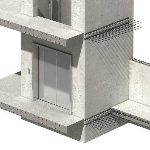 Verpressanker / galvanisiertem Stahl - KSN - Ancon Building Products