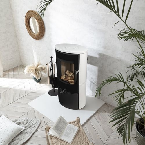 Holz-Kaminofen - LAGOM 4 - Arada - Aarrow - 4 kW / freistehend / modern