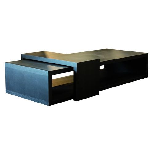 Moderner Couchtisch - REGATE - PH Collection - Holz / Gestell aus Holz / rechteckig
