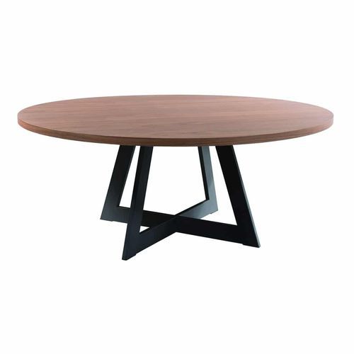 Moderner Esstisch - Baron - PH Collection - Holz / Keramik / Gestell aus Stahl