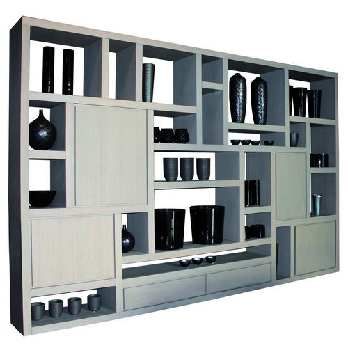 Hohes Regal - Mondri - PH Collection - modern / Holz / mit Stauraum