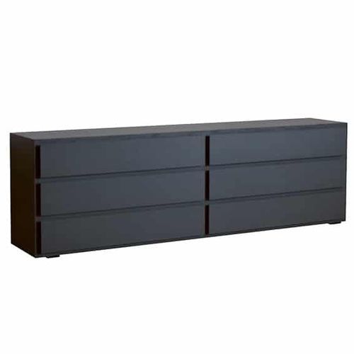 Moderne Kommode - Orta - PH Collection - Holz / 3 Schubladen / 6 Schubladen