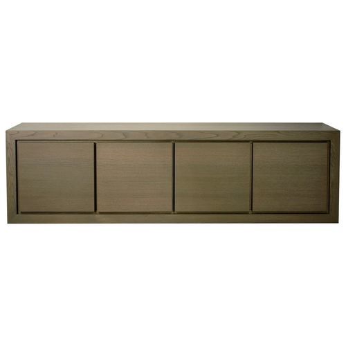 Modernes Sideboard - Quadra lisse - PH Collection - Holz / mit Schwingtür