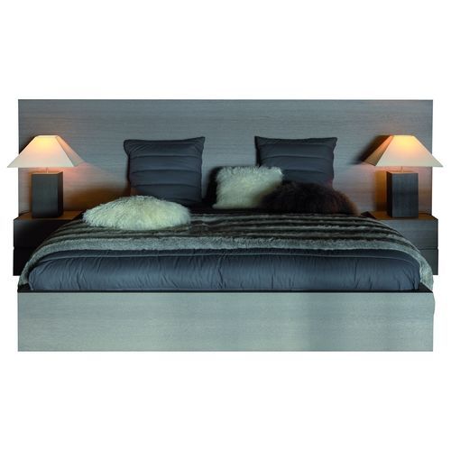 Doppelbett - Lago - PH Collection - modern / Kopfteil / Holz