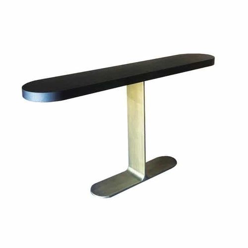 Moderner Konsolentisch - Wax - PH Collection - Eiche / Gestell aus Stahl / oval