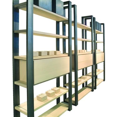 Modernes Regal - Mao - PH Collection - Holz / mit Schublade