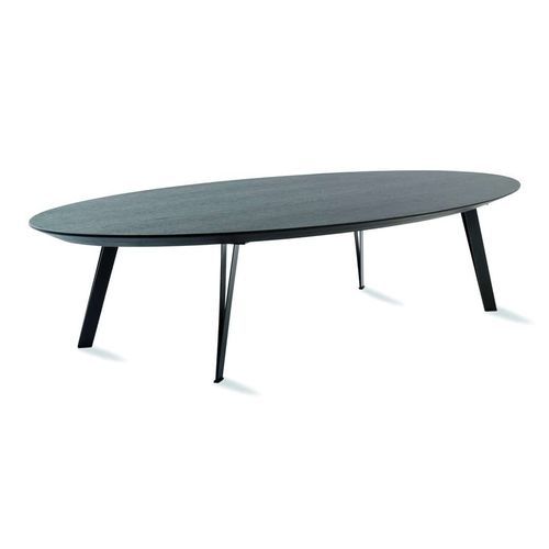 Moderner Couchtisch - Wally - PH Collection - Holz / Keramik / Gestell aus Stahl