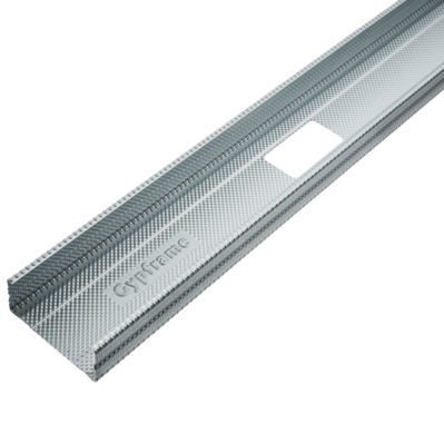 Abschlussprofil / galvanisiertem Stahl - GYPFRAME 92 S SERIES - British Gypsum Limited  - für Inneneckprofil / U-förmig / silberfarben