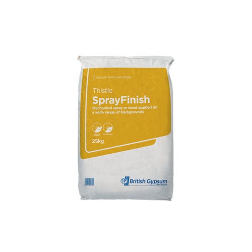Gips für Mauerwerk - THISTLE SPRAYFINISH - British Gypsum Limited 