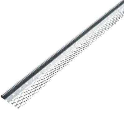 Abschlussprofil / galvanisiertem Stahl - THISTLE PLASTER STOP BEAD - British Gypsum Limited  - für Trennwand / Ortgang / silberfarben