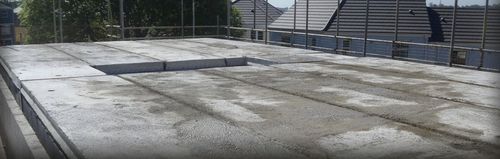 Betonbodenplatte - HOLLOWCORE - Cornish Concrete Products  - Spannbeton / Brandschutz / mit Wabenstruktur
