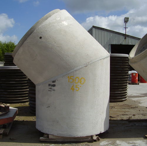 Fertigbetonrohrleitung - BENDS - CPM Group Ltd  - für Drainagesystem