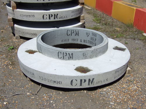 Betonschachtdeckel - LANDING SLABS - CPM Group Ltd  - rund