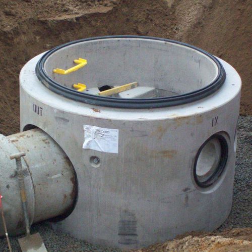 Fertigbeton-Abwasserschacht - PERFECT - CPM Group Ltd 