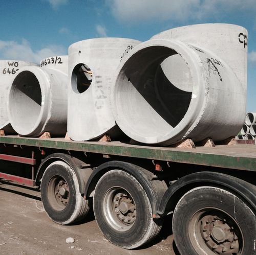 Fertigbetonrohrleitung - STOP END BEND - CPM Group Ltd  - für Drainagesystem